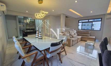 Cobertura Duplex para Venda em Santos, Aparecida, 4 dormitórios, 2 suítes, 6 banheiros, 2 vagas