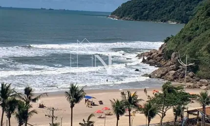 Cobertura para venda em guarujá, praia do tombo, 3 dormitórios, 3 suítes, 5 banheiros, 2 vagas