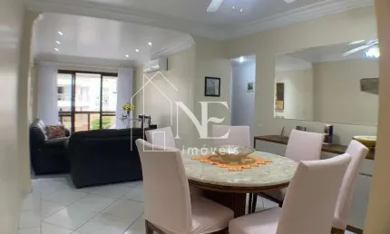 Apartamento para Venda em Guarujá, Pitangueiras, 3 dormitórios, 1 suíte, 3 banheiros, 2 vagas