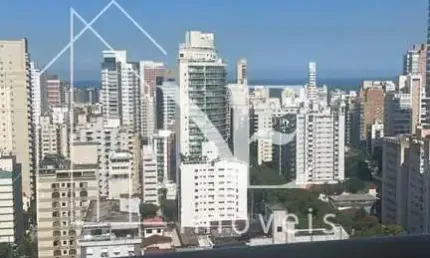 Apartamento para Locação em Santos, Boqueirão, 2 dormitórios, 1 suíte, 2 banheiros, 1 vaga