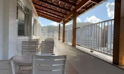 Apartamento para Venda em Guarujá, Pitangueiras, 1 dormitório, 1 banheiro, 1 vaga