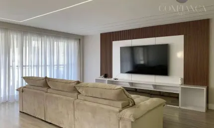 Apartamento para Venda em Guarujá, Pitangueiras, 4 dormitórios, 2 suítes, 5 banheiros, 2 vagas