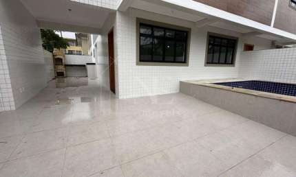 Casa Sobreposta para Venda em Santos, Vila Belmiro, 3 dormitórios, 3 suítes, 5 banheiros, 2 vagas