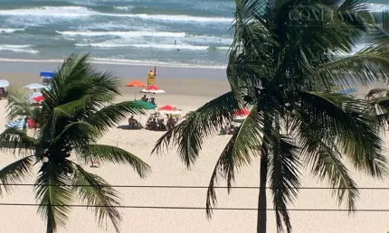 Apartamento para venda em guarujá, pitangueiras, 3 dormitórios, 3 suítes, 4 banheiros, 1 vaga