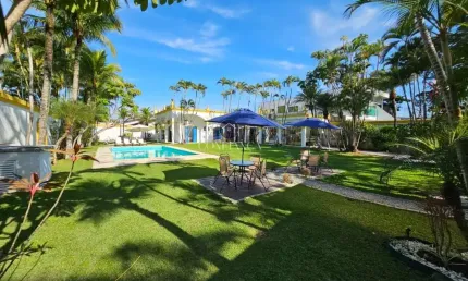 Casa para Venda em Guarujá, PRAIA DE PERNAMBUCO, 5 dormitórios, 5 suítes, 5 banheiros, 6 vagas