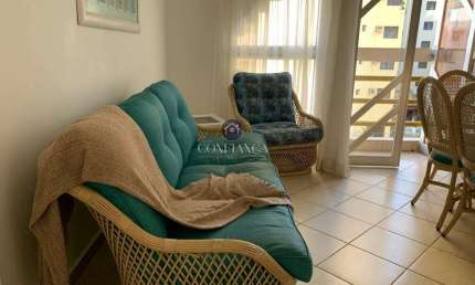 Apartamento para Venda em Guarujá, Enseada, 2 dormitórios, 1 suíte, 2 banheiros, 1 vaga