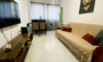 Apartamento para Venda em Santos, Marapé, 1 dormitório, 1 banheiro, 1 vaga