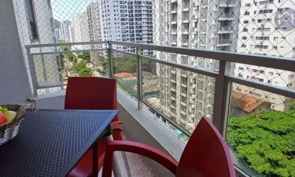 Apartamento para Venda em Guarujá, Pitangueiras, 2 dormitórios, 2 banheiros, 2 vagas