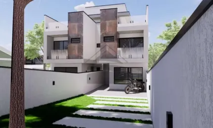 Casa com 3 quartos à venda na rua abrão winter, xaxim, curitiba, 125 m2 por r$ 899.000