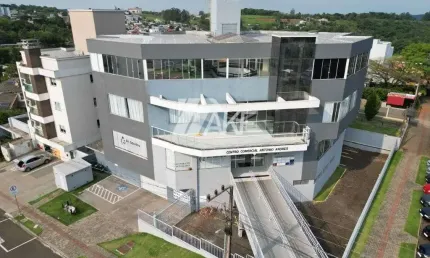 Sala comercial para alugar no saic, chapecó , 98 m2 por r$ 2.300
