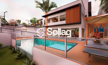 Casa em condomínio para comprar no Mont Blanc Village em Vinhedo, São Paulo.