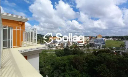 Vista sensacional da cobertura triplex no Edifício Roma em Vinhedo .