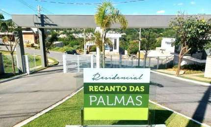 Terreno à Venda no Loteamento fechado Recanto das Palmas em Vinhedo, interior de São Paulo!