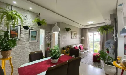 Apartamento a venda no Residenziale San Pietro no bairro Jardim Eldorado em Vinhedo, interior de São Paulo.