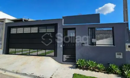 Casa térrea nova para comprar com três quartos sendo uma suíte na cidade de Vinhedo - SP