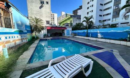 Casa em condomínio fechado com 3 quartos para alugar na Avenida Senador Pinheiro Machado, --, Marapé, Santos por R$ 6.987
