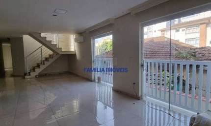 Casa em condomínio fechado com 3 quartos à venda na Rua Nabuco de Araújo, --, Embaré, Santos por R$ 1.690.000