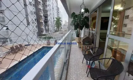 Apartamento com 4 quartos à venda na Rua Januário dos Santos, --, Aparecida, Santos por R$ 1.200.000