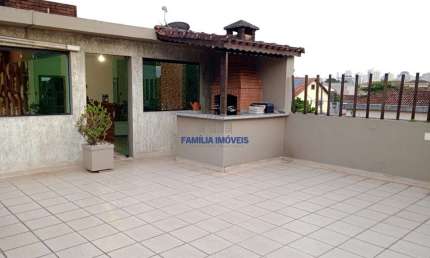 Casa em condomínio fechado com 3 quartos à venda na Dona Leonor Mendes de Barros, --, Vila São Jorge, São Vicente por R$ 690.000