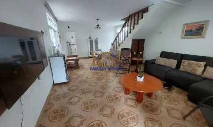 Casa em condomínio fechado com 4 quartos à venda na José Gonçalves da Mota Jr., --, Vila Belmiro, Santos por R$ 1.500.000