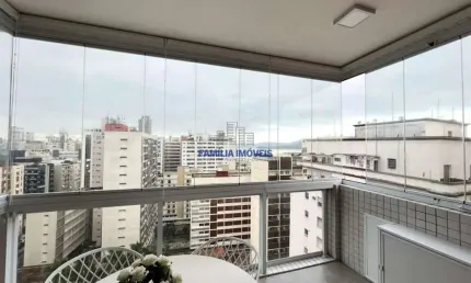 Apartamento com 1 quarto à venda na rua da paz, --, boqueirão, santos por r$ 795.000