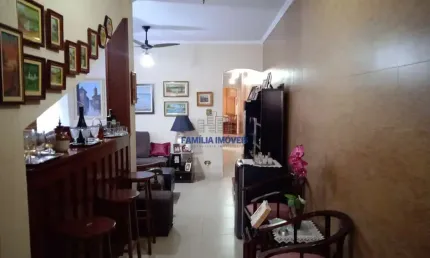 Casa em condomínio fechado com 2 quartos à venda na rua saturnino de brito, --, marapé, santos por r$ 750.000