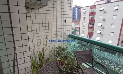 Apartamento com 3 quartos à venda na Oswaldo Cochane, --, Embaré, Santos por R$ 1.050.000