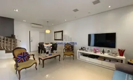 Casa em condomínio fechado com 3 quartos à venda na Vereador Rocha e Silva, --, Ponta da Praia, Santos por R$ 2.120.000
