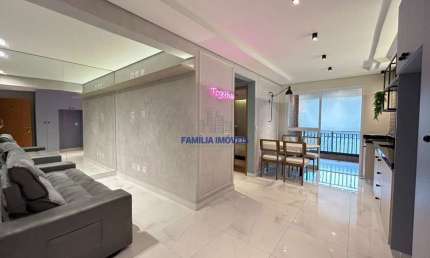 Apartamento com 1 quarto à venda na Rua Liberdade, --, Aparecida, Santos por R$ 485.000
