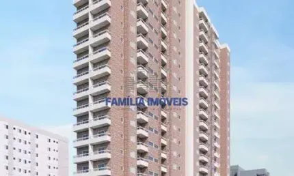 Apartamento com 2 quartos à venda na capitão mor aguiar, --, centro, são vicente por r$ 465.000
