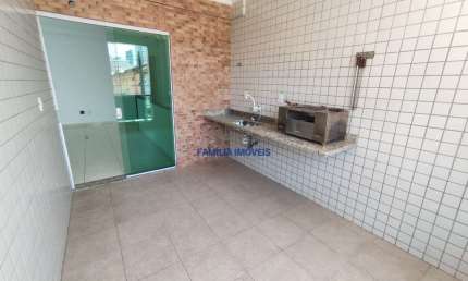 Casa em condomínio fechado com 3 quartos à venda na Rua Evaristo da Veiga, --, Campo Grande, Santos por R$ 875.000