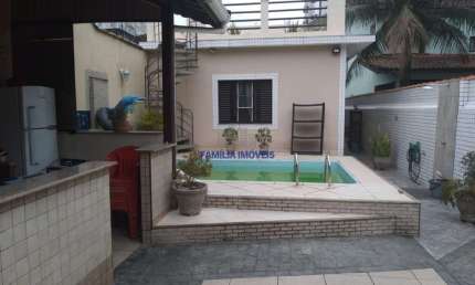 Casa em condomínio fechado com 3 quartos à venda na Teixeira de Freitas, --, Campo Grande, Santos por R$ 1.910.000