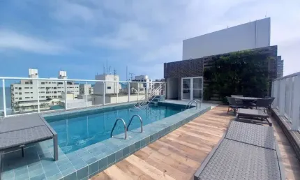 Apartamento com 2 quartos à venda na Rua General Rondon, --, Ponta da Praia, Santos por R$ 878.000