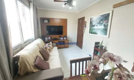 Apartamento com 2 quartos à venda na rua tenente durval do amaral, --, catiapoa, são vicente por r$ 215.000