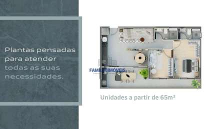 Apartamento com 2 quartos à venda na Almirante Moraes Rego, --, Ponta da Praia, Santos por R$ 1.079.000