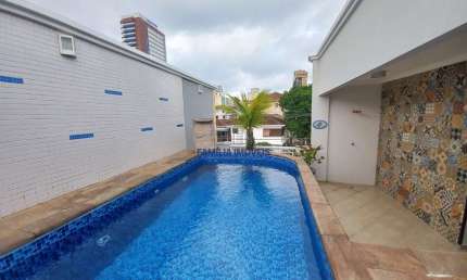 Casa em condomínio fechado com 3 quartos à venda na Pará, --, Campo Grande, Santos por R$ 1.350.000