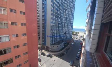 Apartamento com 1 quarto à venda na Praça Princesa Isabel, --, Itararé, São Vicente por R$ 198.000