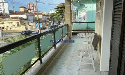 Casa com 4 quartos à venda na Rua Doutor Carvalho de Mendonça, --, Campo Grande, Santos por R$ 3.000.000