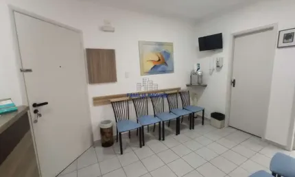 Sala comercial com 3 salas à venda na avenida ana costa, --, gonzaga, santos por r$ 400.000