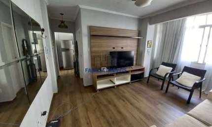 Apartamento com 1 quarto à venda na Rua Cásper Líbero, --, José Menino, Santos por R$ 424.000