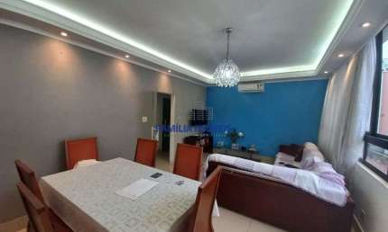 Apartamento com 3 quartos à venda na Avenida Marechal Floriano Peixoto, --, Gonzaga, Santos por R$ 700.000