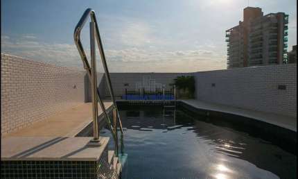 Apartamento com 1 quarto à venda na Colômbia, --, Boqueirão, Santos por R$ 690.000
