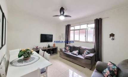Apartamento com 3 quartos à venda na Barão de Paranapiacaba - até 193/194, --, Encruzilhada, Santos por R$ 425.000