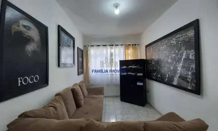 Apartamento com 1 quarto à venda na Monteiro Lobato, --, Vila Valença, São Vicente por R$ 215.000
