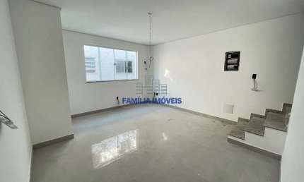 Casa em condomínio fechado com 2 quartos à venda na Rua Pedro Américo, --, Campo Grande, Santos por R$ 799.000