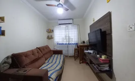 Apartamento com 2 quartos à venda na rua tocantins, --, gonzaga, santos por r$ 365.000