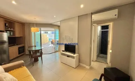 Flat com 1 quarto à venda na Avenida Marechal Floriano Peixoto, --, Pompéia, Santos por R$ 760.000