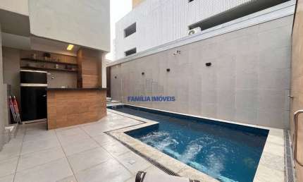 Casa em condomínio fechado com 4 quartos à venda na Rua Paraíba, --, Pompéia, Santos por R$ 3.190.000