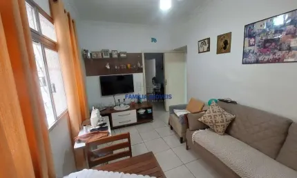 Apartamento com 1 quarto à venda na rua euclides da cunha, --, gonzaga, santos por r$ 330.000