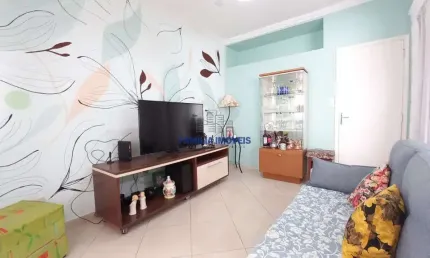 Apartamento com 2 quartos à venda na Engenheiro Alfredo Capelache, --, Aparecida, Santos por R$ 395.000